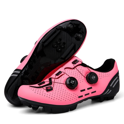 Pantofi de ciclism de înaltă calitate, SPD cu autoblocare pentru bărbați, pantofi sport de curse pentru bicicletă, pantofi de ciclism MTB de munte antiderapanți pentru femei, 36-47