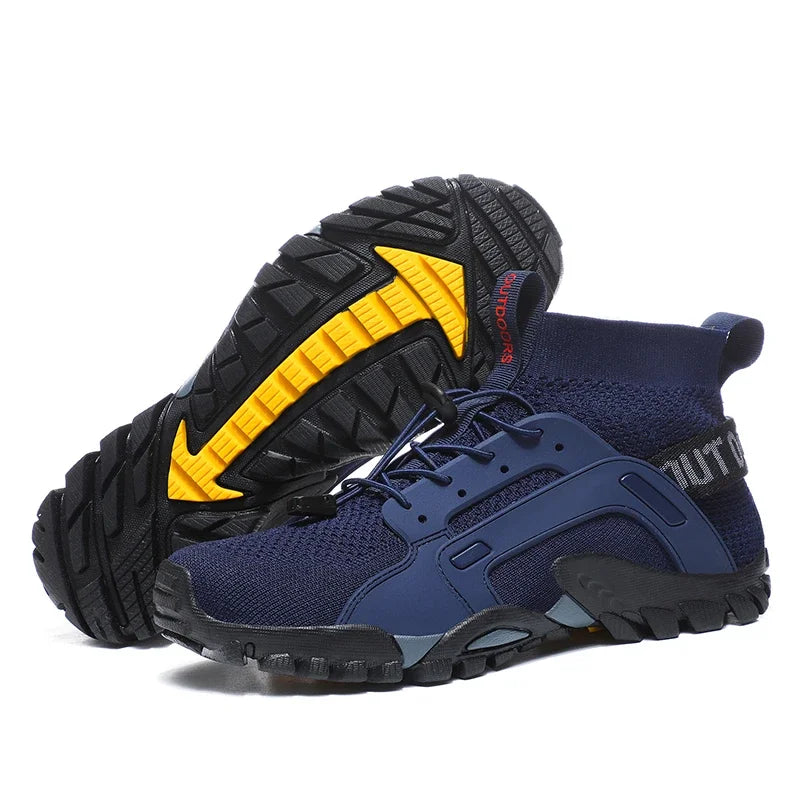 39-47 Size Men's Aqua Shoes Anti-Slip Male Sneakers Mountain Hiking Shoes Quick-Drying Water Shoes Soft Men Casual Sneakers 2024