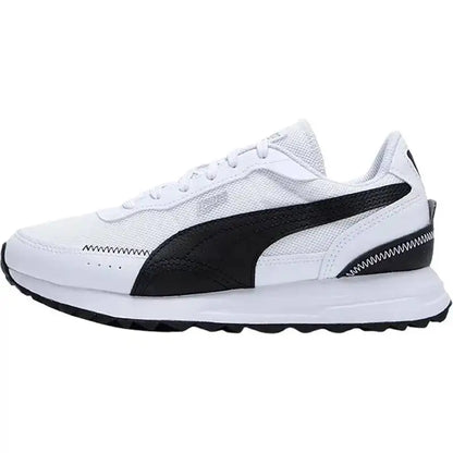 Nouvelles baskets unisexes PUMA Road Rider 2026 avec ensemble de chaussettes, chaussures décontractées confortables et amortissantes, blanc noir 397432-05/947630-04