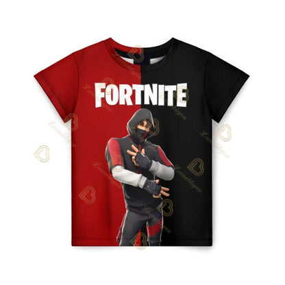 Tricou Fortnite pentru băieți, tricou de vară cu tematică anime și jocuri, tricou universal, tricou drăguț, tricou basic Battle Gamer, cu mânecă scurtă, pentru bărbați