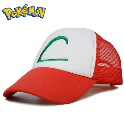 Pikachu baseball cap peaked cap cartoon anime character flat brim hip hop hat couple outdoor sports cap birthday gifts