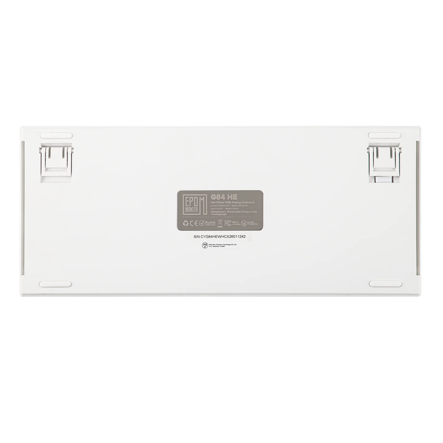 EPOMAKER G84 HE 75% ANSI US Layout Gasket Wired/BT/2.4Ghz Wireless Hall Effect Magnetic Mechanical Keyboard 8K Polling & 8000mAh