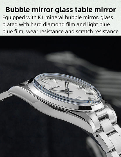 ADDIESDIVE AD2066 Men's Luxury Watch VH31 10Bar Waterproof BGW9 Super Luminous 316L Stainless Steel Reloj Hombre Quartz Watches