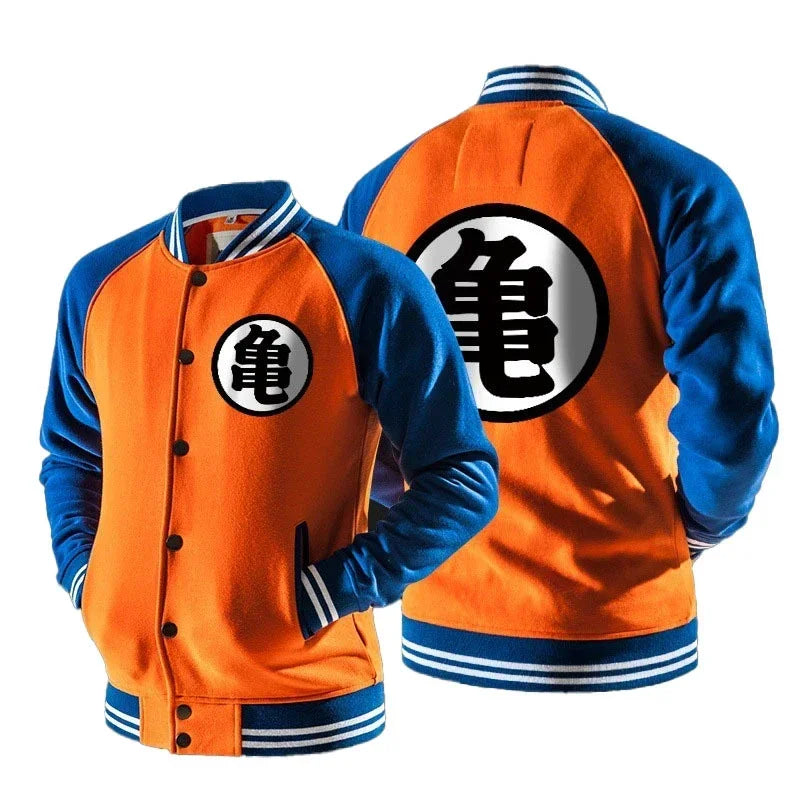 Uniforme de béisbol de estilo urbano de Dragon Ball para hombre, mujer y niños; disfraces de Son Goku para adultos; chaquetas; abrigos de primavera y otoño; cárdigans; sudaderas; regalo