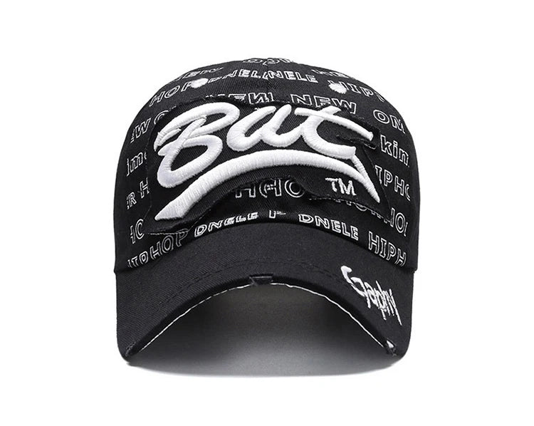 Hat Men'S Hip Hop Baseball Cap Korean Version Ins Tide Brand Summer Letter Embroidered Cap, Sun Protection Hat