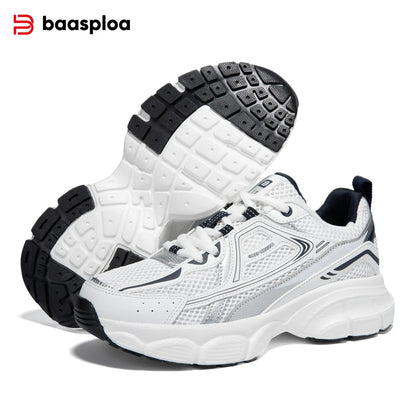 Chaussures de course pour femme Baasploa : baskets de jogging légères et tendance en mesh, antidérapantes, pour femme, d'extérieur, respirantes, colorées et décontractées