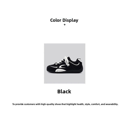 Men's Lightweight Comfortable Soft Bottom Casual Versatile Deqin Shoes Breathable Anti-Slip Wear-Resistant Flat Heel Sports Shoes
