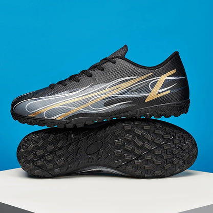 Large Size 46 47 Football Shoes for Men Training Sports Matches Artificial Grass TF Spike Cross-Border Shoe Male Footwear