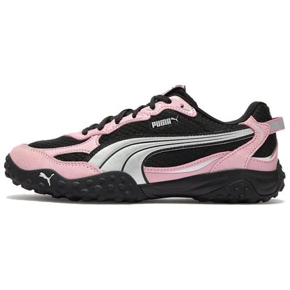 Baskets Puma Rollcat noires et roses 40878405