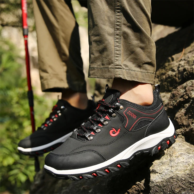 Herren-Lederschuhe – lässige Sneakers für Frühling, Herbst und Winter, leichte Tennis- und Walking-Schuhe für Herren
