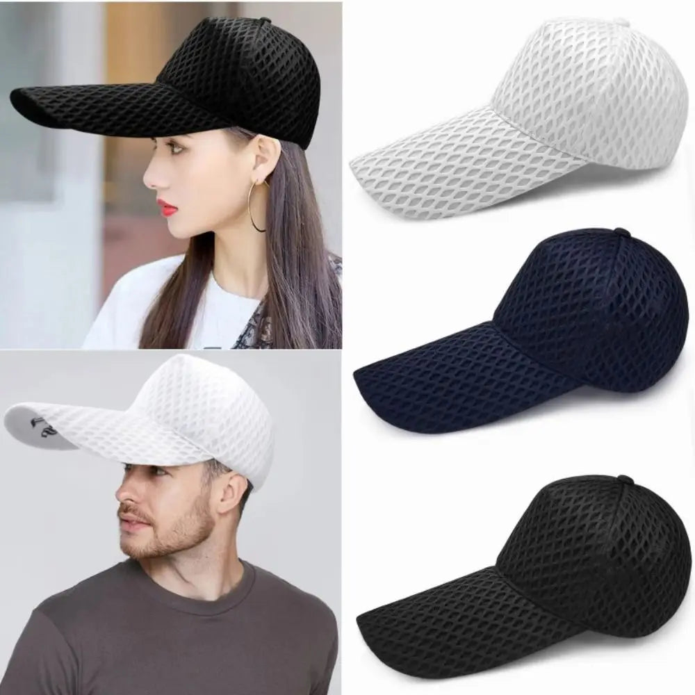 Large Head Man Outdoor Fishing 14cm Long Peak Big Size Sun Hat Oversize Trucker Cap Plus Size Mesh Baseball Caps 55-60cm 60-65cm