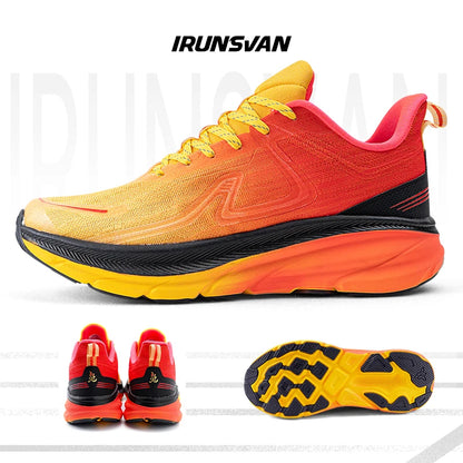 IRUNSVAN 2026 Scarpe da running originali con cuscino d’aria, scarpe sportive traspiranti per fitness, salto ed esercizio, scarpe da camminata da uomo