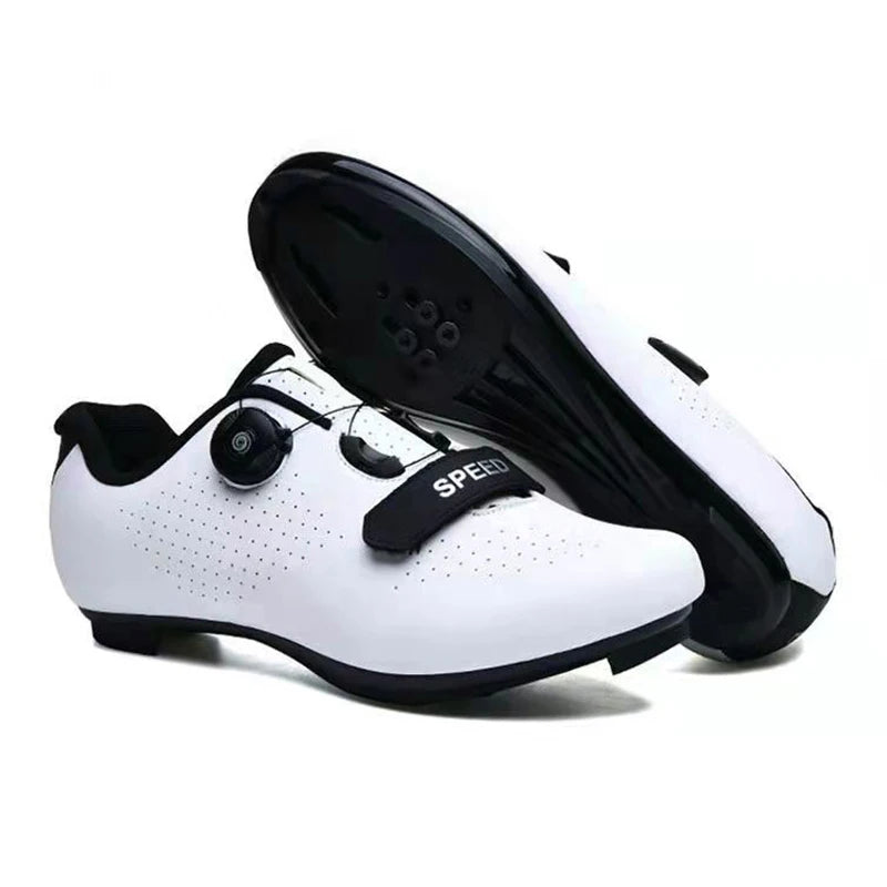 Unisexové MTB topánky Zapatillas Ciclismo MTB – pánske cyklistické bežecké topánky, pánske topánky s hrotmi na horské bicykle, dámske cyklistické topánky