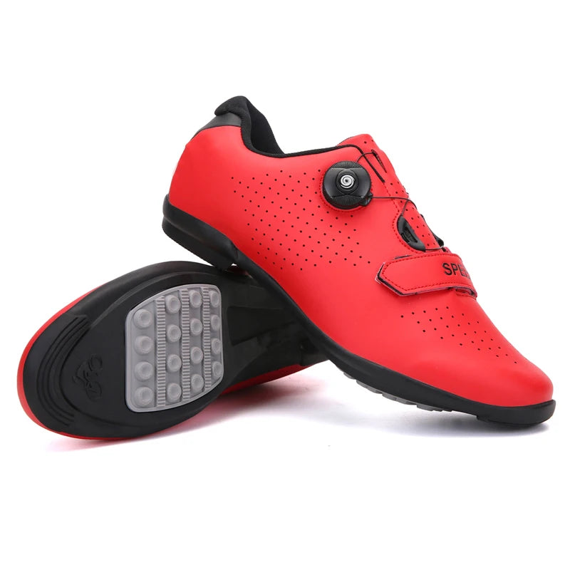 Unisexové MTB topánky Zapatillas Ciclismo MTB – pánske cyklistické bežecké topánky, pánske topánky s hrotmi na horské bicykle, dámske cyklistické topánky