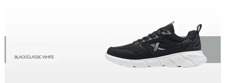 Xtep Scarpe da running da uomo estive in mesh traspirante, resistenti all’usura, sportive, leggere, casual per giovani, ammortizzate 875219110065