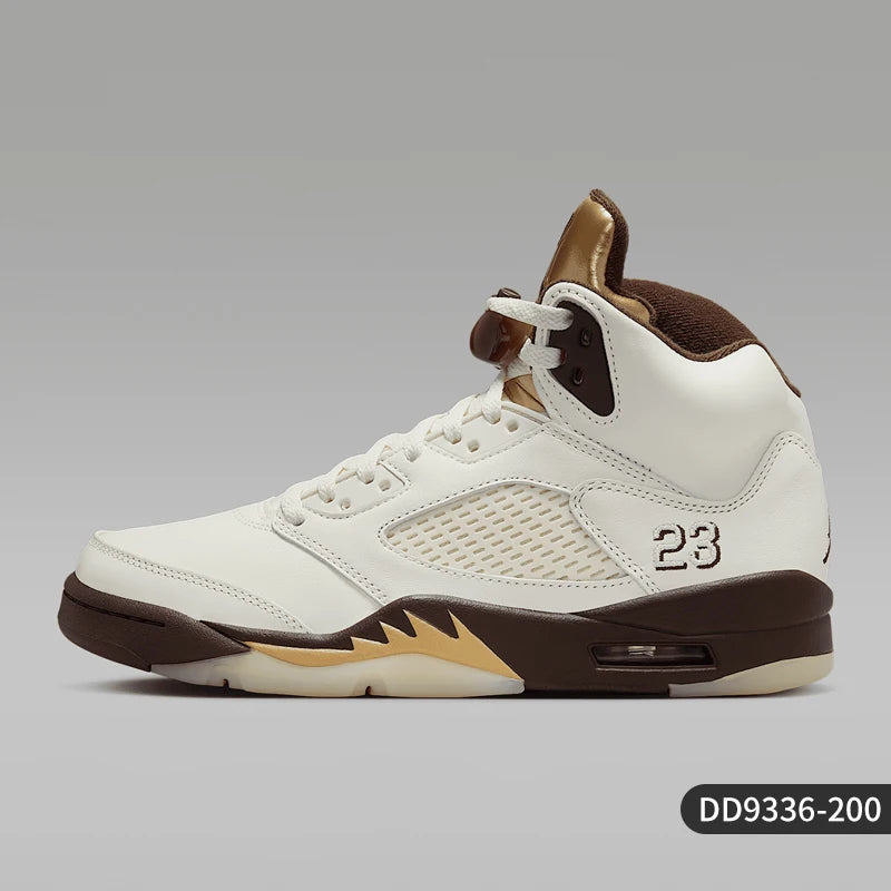 Originálne dámske retro basketbalové topánky Nike JORDAN s vysokou špičkou a vzduchovým odpružením DD9336-200