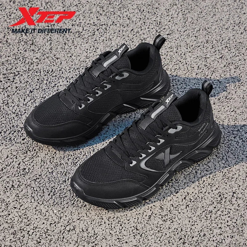 Xtep Scarpe da running da uomo estive in mesh traspirante, resistenti all’usura, sportive, leggere, casual per giovani, ammortizzate 875219110065