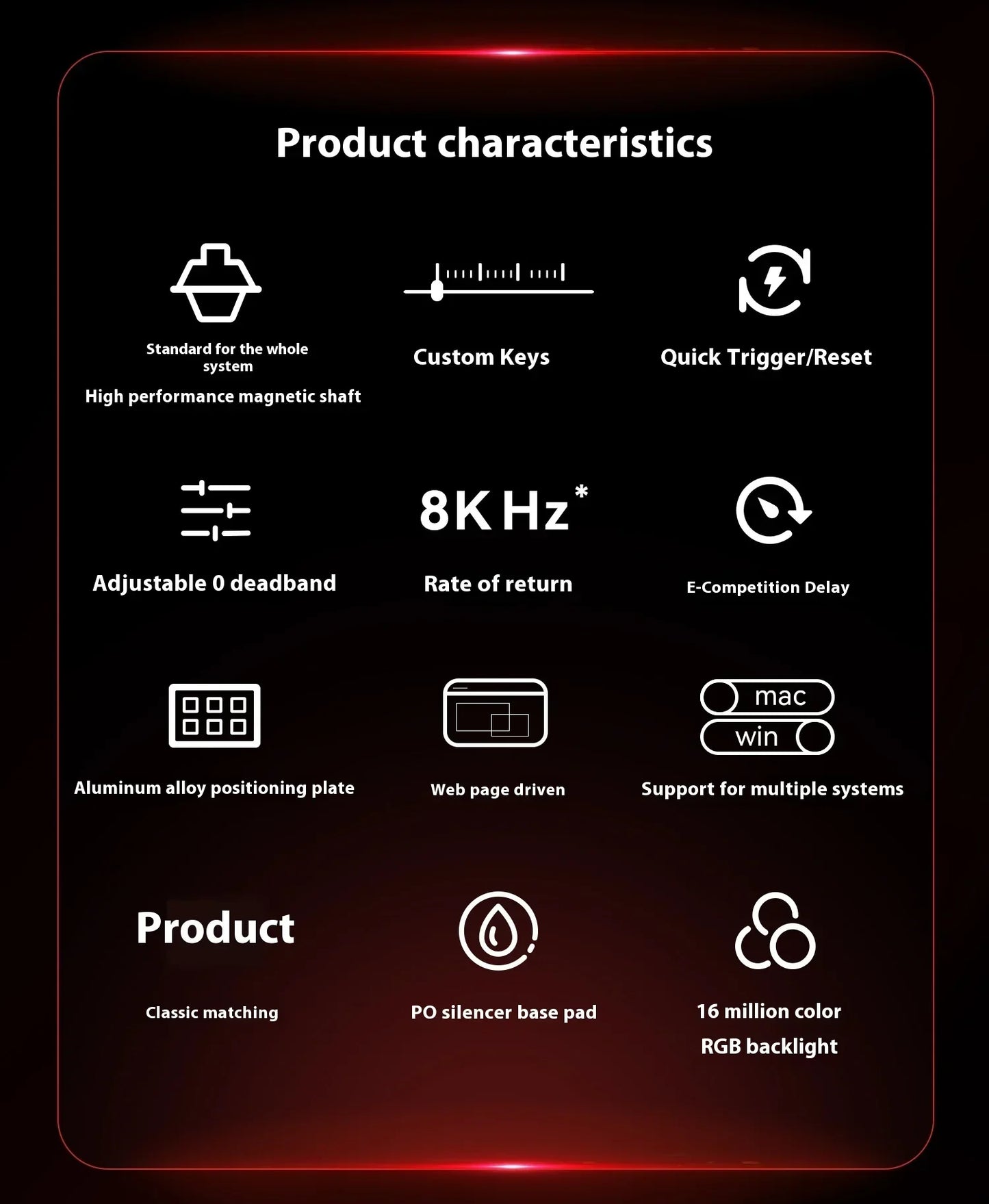 FGG Madlions Mad60 Mad68 He Mechanical Keyboard Magnetic Switch 8k Wired RGB Hot Swap Custom Keyboard Esport Game Gift Accessory