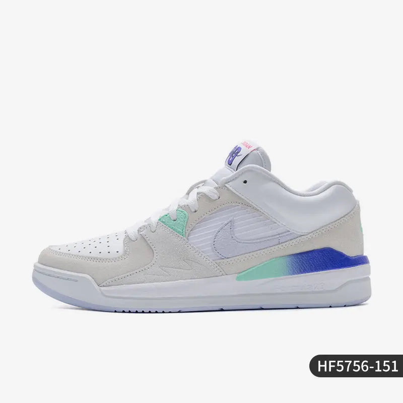 Nike – originálne nové pánske retro priedušné polstrované voľnočasové topánky HF5756-151