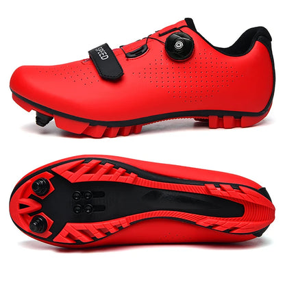Unisexové MTB topánky Zapatillas Ciclismo MTB – pánske cyklistické bežecké topánky, pánske topánky s hrotmi na horské bicykle, dámske cyklistické topánky