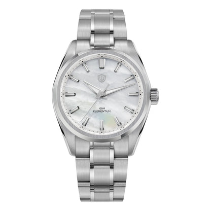 Watchdives WD0003C 38mm Watch VH31 Sweep Seconds Quartz Movement Stainless Steel Watch Elementum Original Design Men Wristwatch