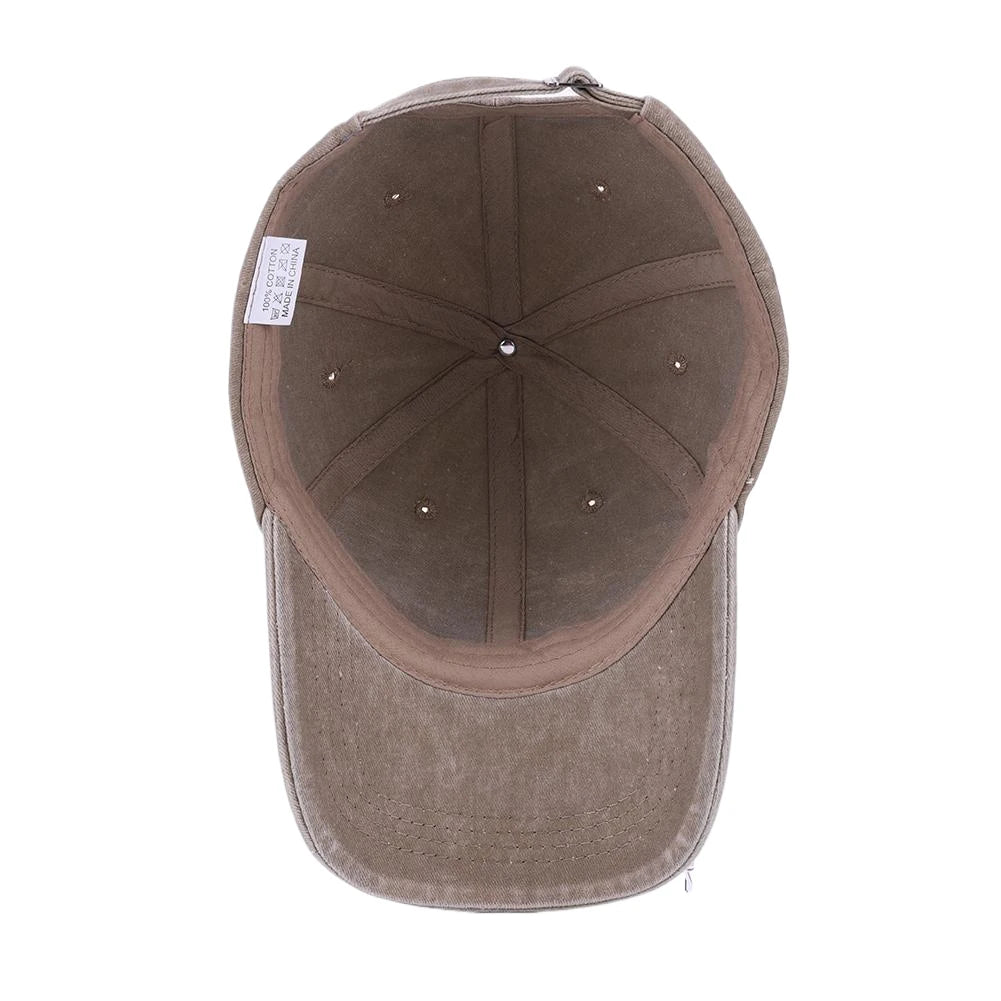 Washed Cotton Baseball Cap Retro Cotton Hat Adjustable Trucker Hat Trucker Cap Outdoor Sports Sun Hat for Men Women Unisex