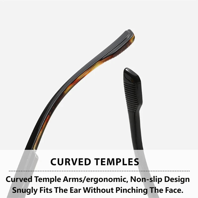 CLOUT GOGGLES Business Sunglasses Male Female Metal Polygon Rivet Half Frame Outdoor Driving Ultraviolet Protection Sun Glasses
