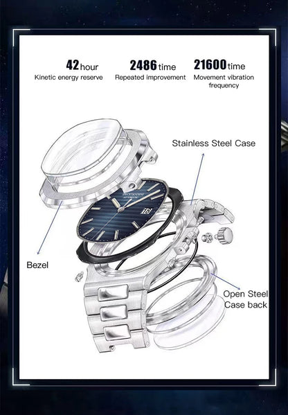 Specht&Sohne 2025 New Classic Men's Watches Luxury Automatic Watch For Men Stainless Steel Sapphire 8215 Mechanical WristWatch