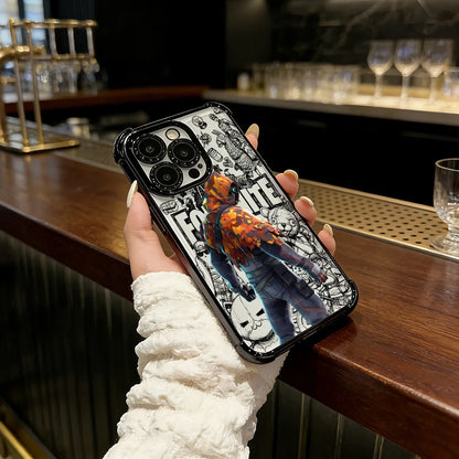 Battle Royale Fortnite Plating Phone Case For iPhone 17 17e 16e 16 15 14 13 12 11 Pro Max X XR XSMax 7 8 Mini Air Plus Airbag