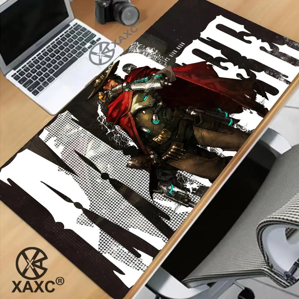 Large Game Overwatch Mouse Pad Kawaii XXL PC Computer Desk Mat Gamer Office Carpet Keyboard Table GamingAccessories MousepadXAXC