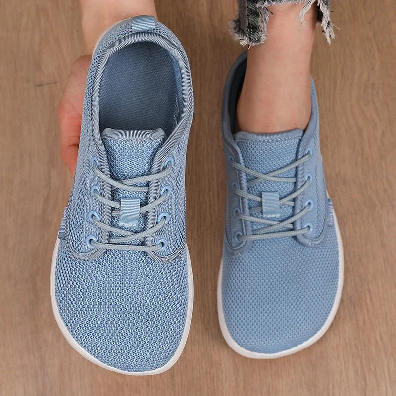 Women's Walking Flat Shoes Soft Mesh Suitable for Travel Wide Fit Lightweight Support Fitness and Leisure Sports Shoes for Men