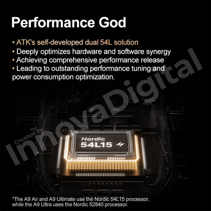 ATK Dragonfly A9 Ultimate Wireless Gaming Mouse A9 Air PAW3950 Ultra Lightweight Ergonomic E-sports Gamer FPS Mice CSGO A9 Ultra
