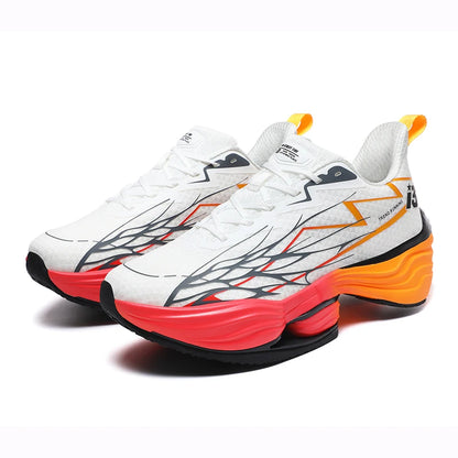 Running Shoes Carbon Board Speciality Marathon Men Sports Breathable Lightweight Women's Comfortable Athletic Nonskid Sneakers