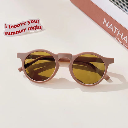 2026 Kids Personality Classic Outdoor Sun Protection Sunglasses Boys Girls Colors Protect Eyes Baby UV400 Sunglasses Children