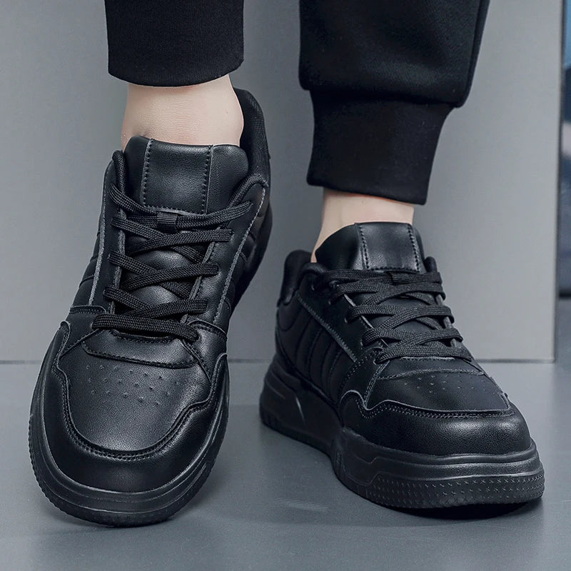 Plus Big Size 50 51 52 Mens Leather Sneakers Casual Sports Shoes Flat Skateboard Shoes For Dropshipping