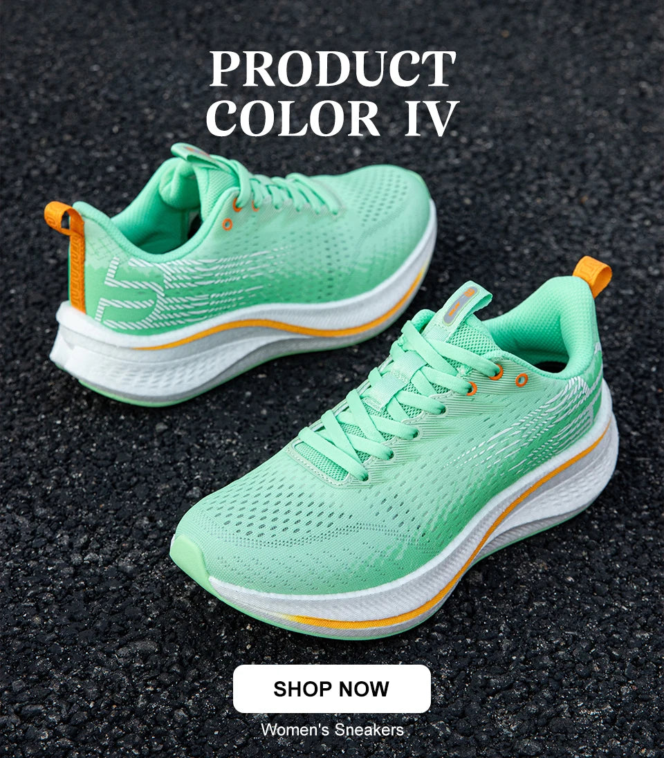 Baasploa Running Shoes Men Carbon Plate Professional Cushioning Anti-slip Sneaker Female Casual Breathable Jogging Sports Shoes
