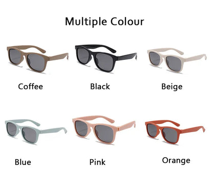 Kids Polarized Sunglasses TR90 Boys Girls Sun Glasses Silicone Safety Glasses Gift for Children Baby UV400 Eyewear Age 3-12