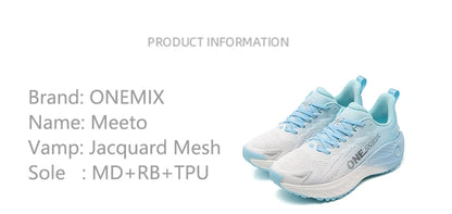 ONEMIX Casual Παπούτσια Τρεξίματος, Διαπνέοντα Καλοκαιρινά Παπούτσια Jogging για Άνδρες, Ελαφριά Παπούτσια Γυμναστηρίου για Γυναίκες, Ανδρικά Outdoor Αθλητικά Παπούτσια με Αντικραδασμική Προστασία