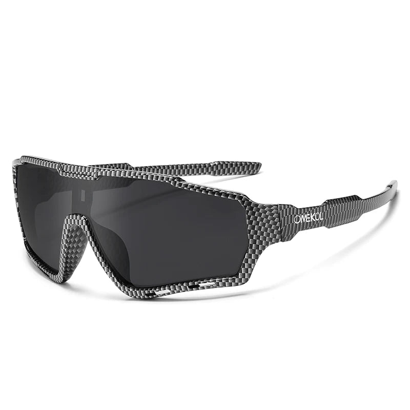 OMEKOL New UV400 Cycling Sunglasses Men Women Softball Fishing Hiking Running Eyewear Outdoor Goggles Baseball Sport Sun Glasses
