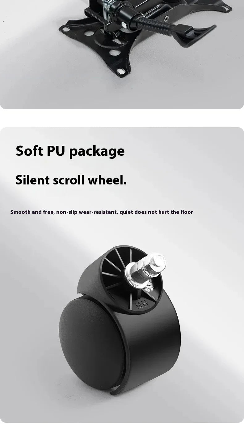Ergonomic Gaming Chair Office Desk Chair with 3D Headrest, Adjustable Armrests, Lumbar Support, Reclining Computer Chair with Footrest
