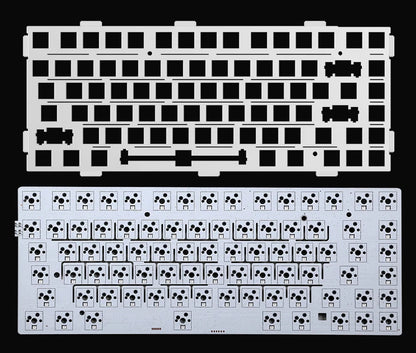 Teclado mecánico inalámbrico MCHOSE G75 Pro, diseño 75%, montaje gasket, 5 capas de amortiguación, retroiluminación RGB, triple modo y hot-swappable