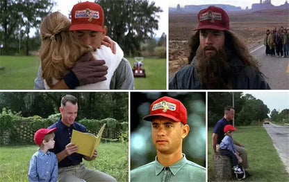 Fashion Design hat 1994 BUBBA GUMP SHRIMP Baseball cap men women Sport hats Summer Cap Embroidered casual Hat Forrest Gump caps