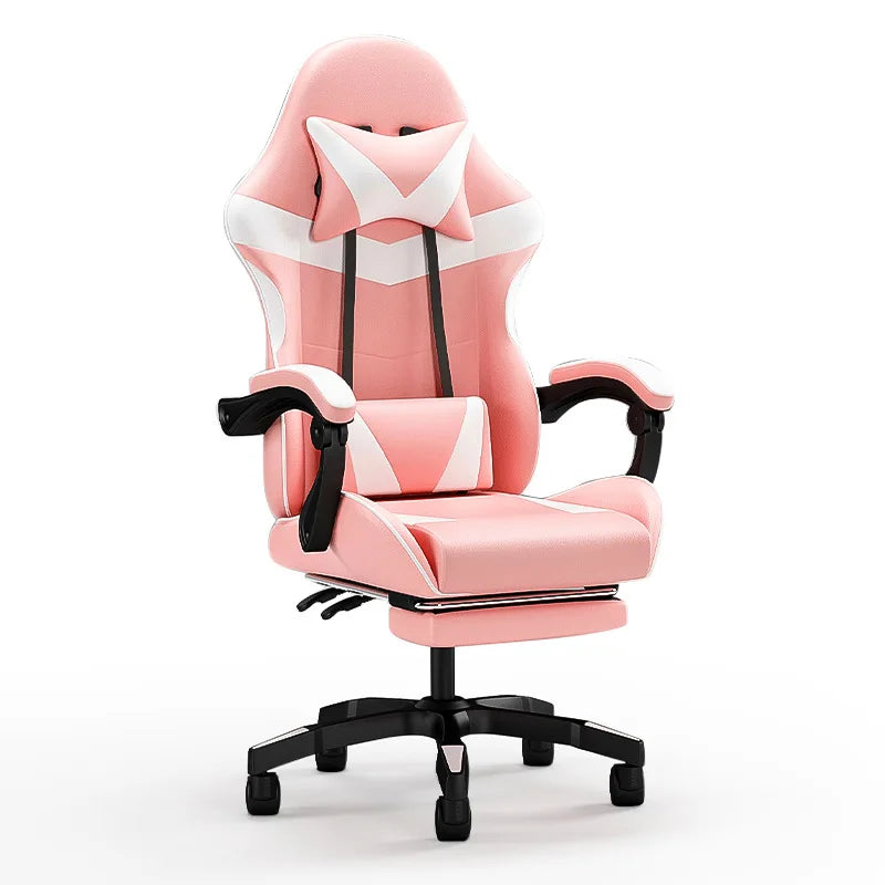 Ergonomska gaming stolica za računalni stol, nagibna gaming stolica za kućni ured s potporom za leđa za duge sesije igranja