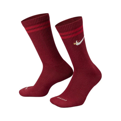 Nike Basketball Socks: AJ Jordan Triple Pack Mid-Calf Socks for Men and Women—Breathable and Moisture-Wicking SX5545-915