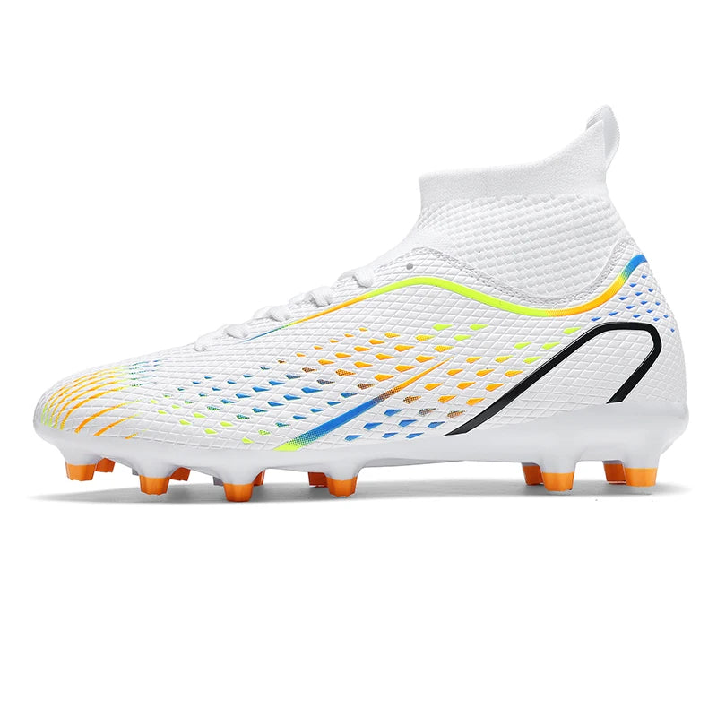 Men Football Boots Professional Turf Futsal Match Grass Unisex Outdoor Training Soccer Shoes Soccer Cleats Non-slip Breathable