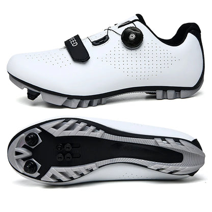 Unisexové MTB topánky Zapatillas Ciclismo MTB – pánske cyklistické bežecké topánky, pánske topánky s hrotmi na horské bicykle, dámske cyklistické topánky