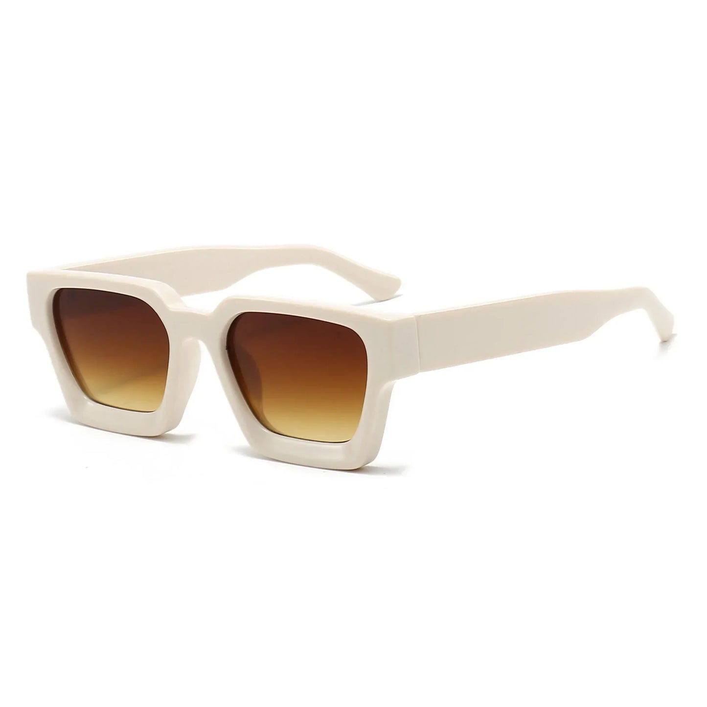 JNPCXI Fashion Square Women Luxury Sunglasses Retro Gradient Blue Designer Men Trending Sun Glasses Shades UV400