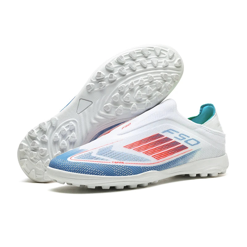 New Men's Football Boots Turf Comfortable Soccer Shoes Sport Fg Grass Cleats Futsal Non Slip Outdoor Adult Ultralight Non-Slip