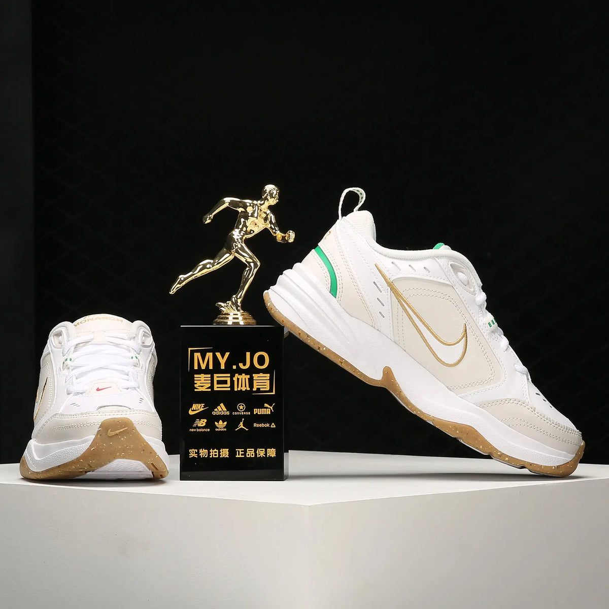 Oficiálne originálne pánske módne nízke, ľahké a odolné bežecké topánky Nike 415445-103