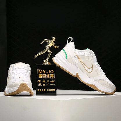 Oficiálne originálne pánske módne nízke, ľahké a odolné bežecké topánky Nike 415445-103